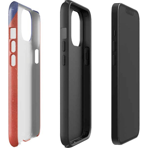 Puerto Rico Flag Distressed iPhone 15 Impact Case